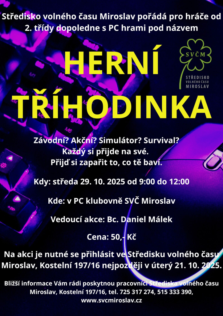 Herní tříhodinka