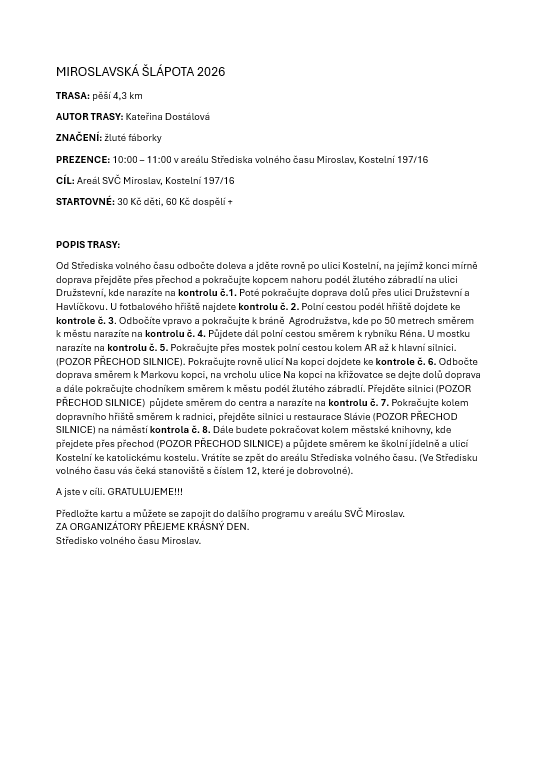 Miroslavská šlápota