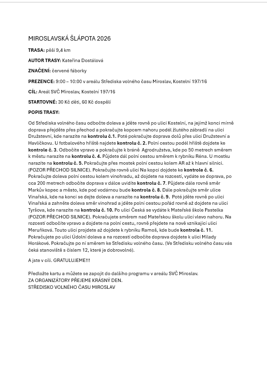 Miroslavská šlápota