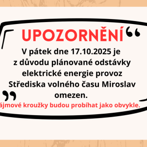Nepřehlédněte! 