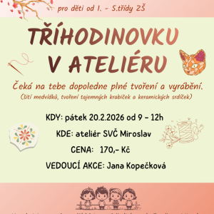 Tříhodinovka v ateliéru