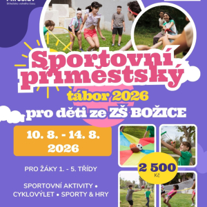 Sportovní příměstský tábor Božice